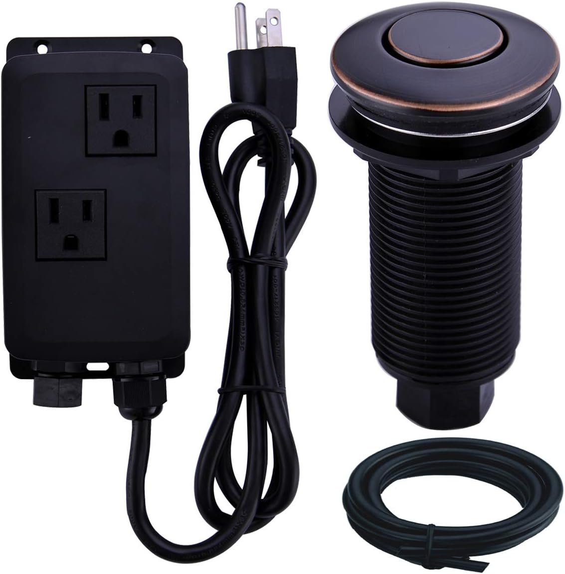 SINKINGDOM Sink Top Garbage Disposal Air Switch Kit with