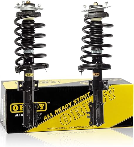 OREDY Puntales delanteros con montaje de resorte helicoidal de repuesto para Volvo XC90 - 11485 11486 2003 - 2013