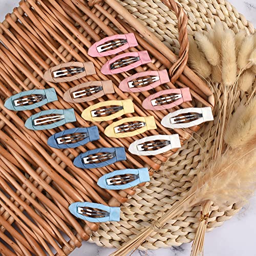Ruyaa Baby 2" Snap Clips Barrettes For Toddler Girls Hair Accessories Infant Hair Pins 40Pcs In Pairs Solid Colors Christmas Gift #TOP1