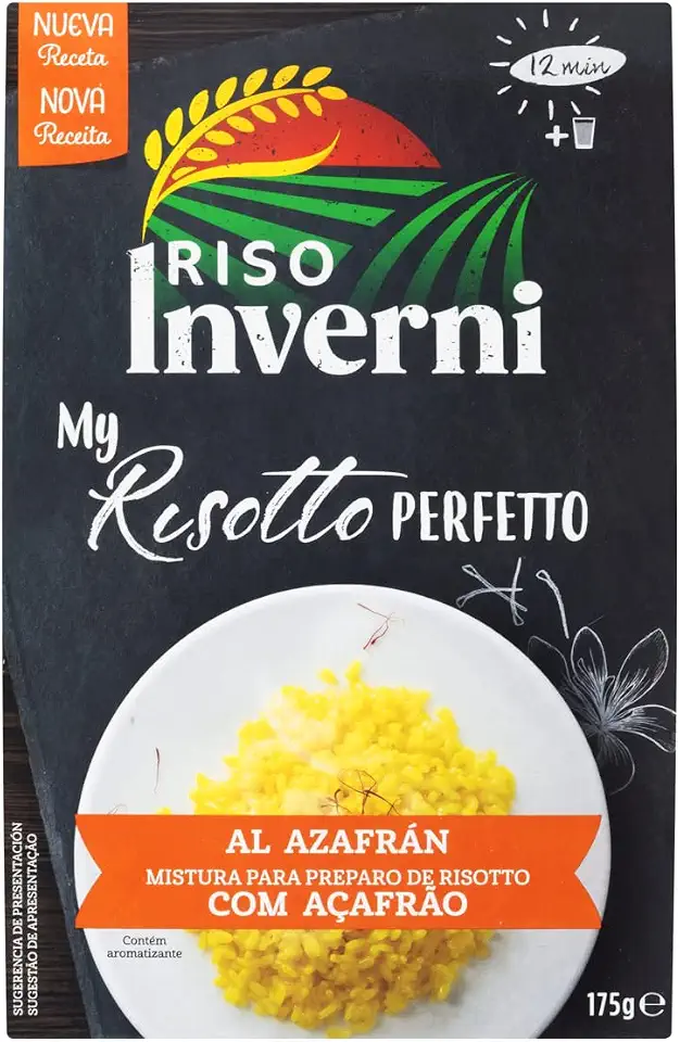 Riso Inverni Risoto Milanese Com Açafrão 175G