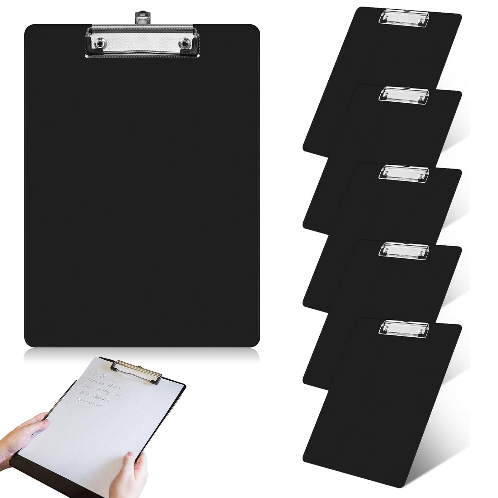 Porte-bloc Astronaute Panda Mignon - Format A4 - Pliable Avec Double Clip - Pour Bureau, École - Design Unique