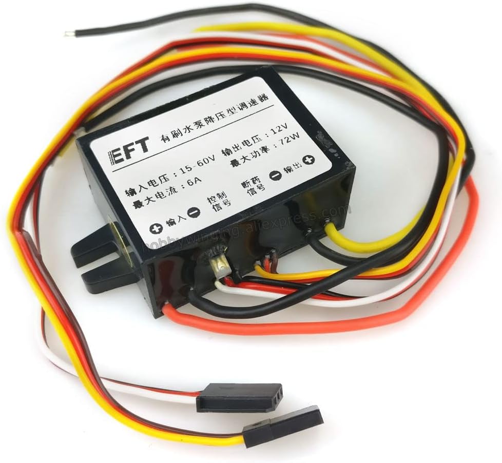 Aerops EFT 12S Brush Water Pump Buck Speed Control Flow Regulator High Pressure Version for Agriculture Drone UAV Spray System