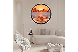Mesmerizing Moving Sand Wall Art