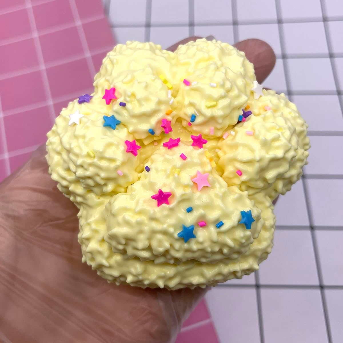 Handmade Taba Silicone Squishy Donut / Hamburger / Paw Squeeze Toys, Stress Relief & ASMR Toy, Fun Sensory Fidget Toy for Adults (Paw)