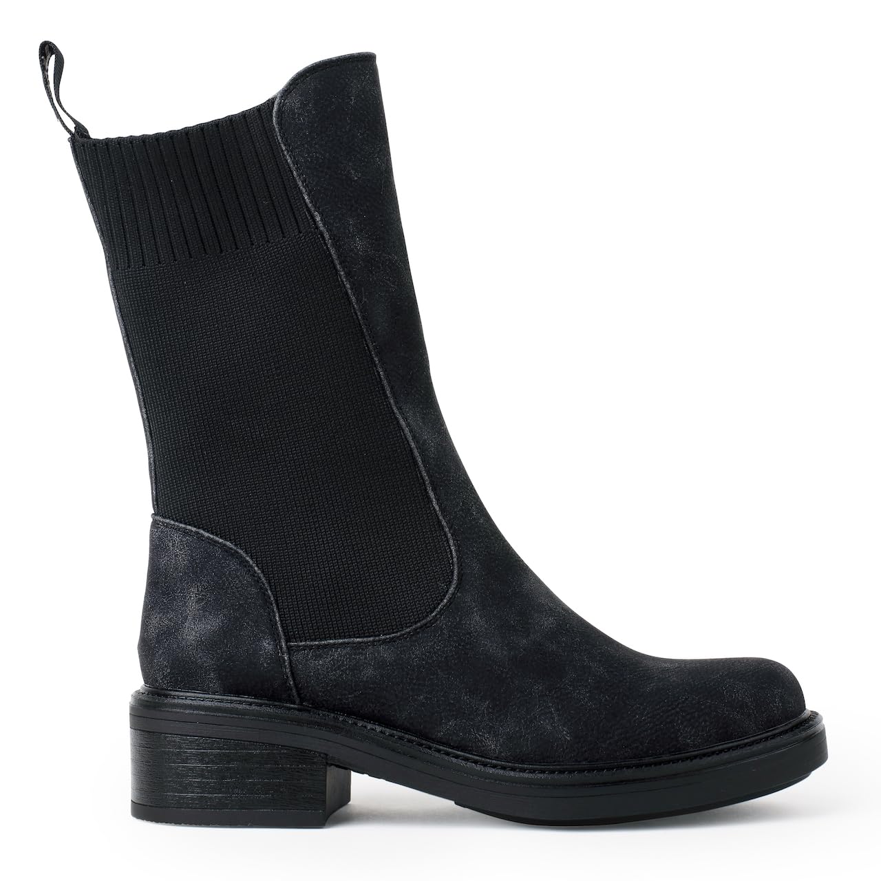 CHATTAWAK Damen 16PARALNOIR39 Modischer Stiefel, Schwarz, 39 EU, Schwarz, 39 EU