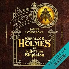 Diseño de la portada del título Sherlock Holmes et la B&ecirc;te des Stapleton