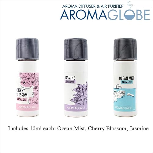 Miniatura 7 de U.S. JACLEAN Aroma Globe Air & Room Revitalizer - Máquina aromatizadora de ruido blanco con aceites aromáticos perfumados