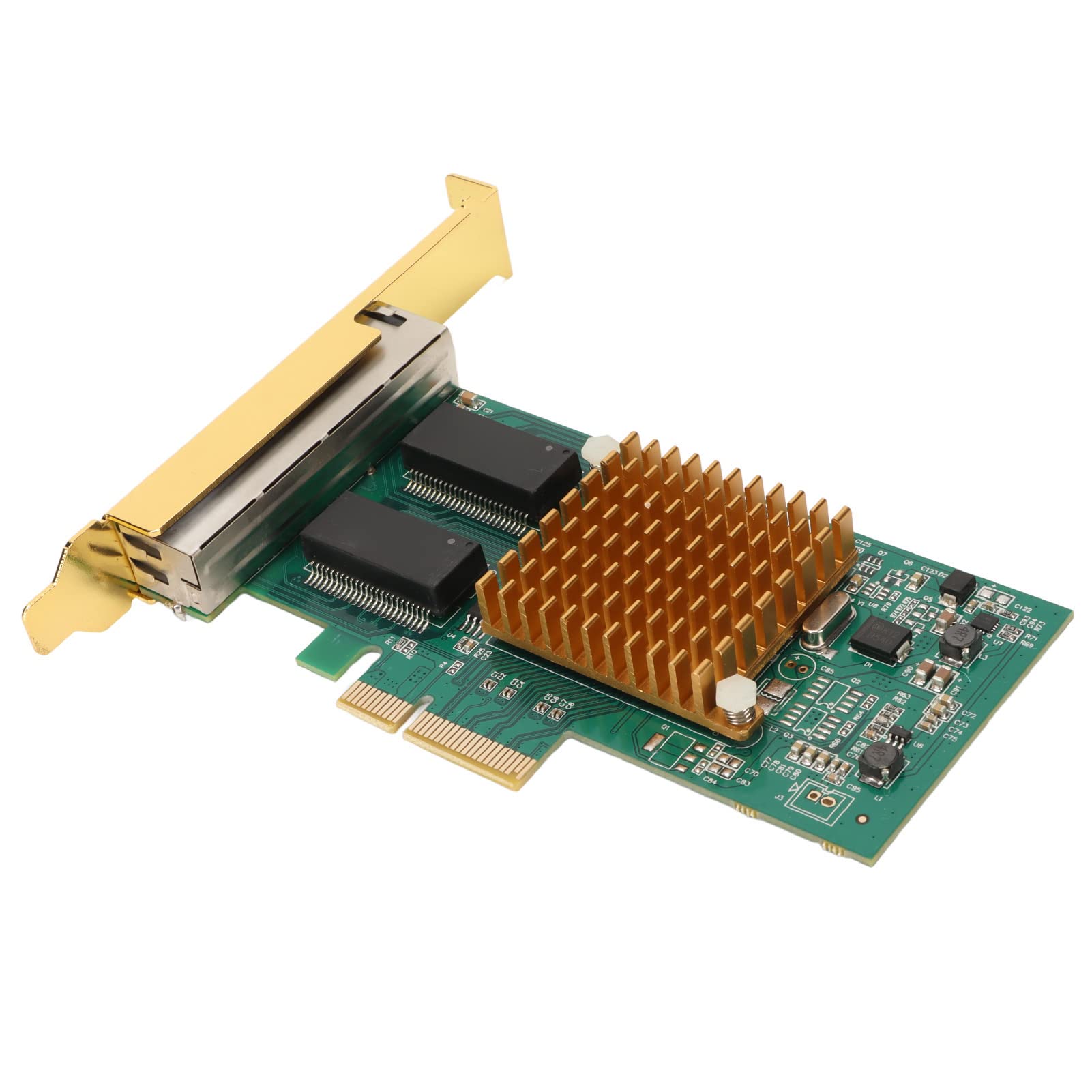 Carte Ethernet PCI E Gigabit, Adaptateur Réseau 4 Ports Haute