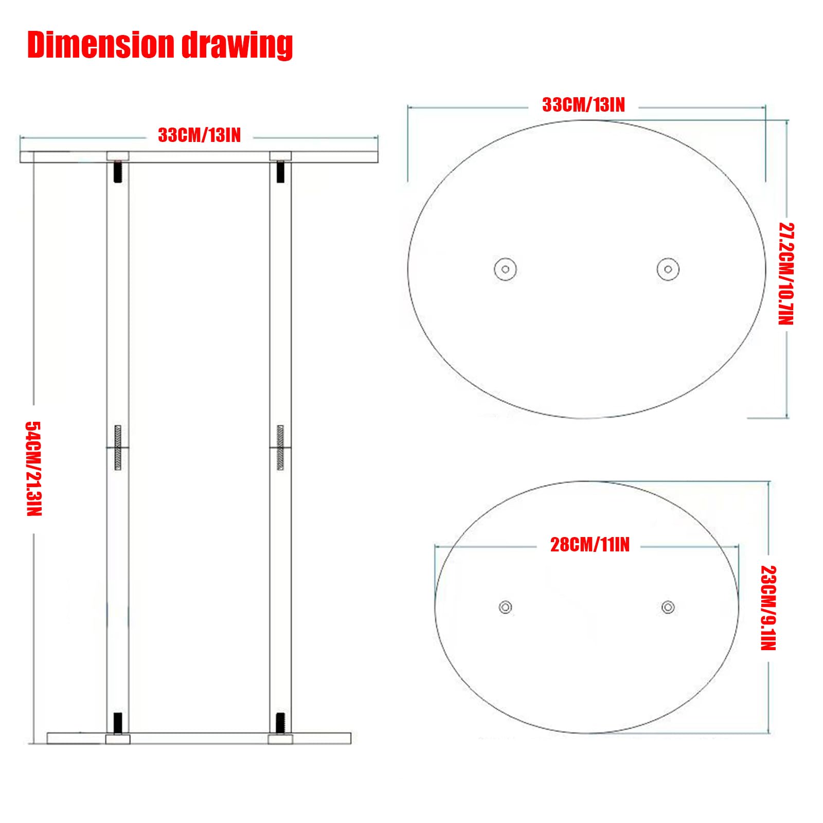 Petite table d'appoint ronde en acrylique minimaliste pour salon, chambre à coucher, couloir, balcon