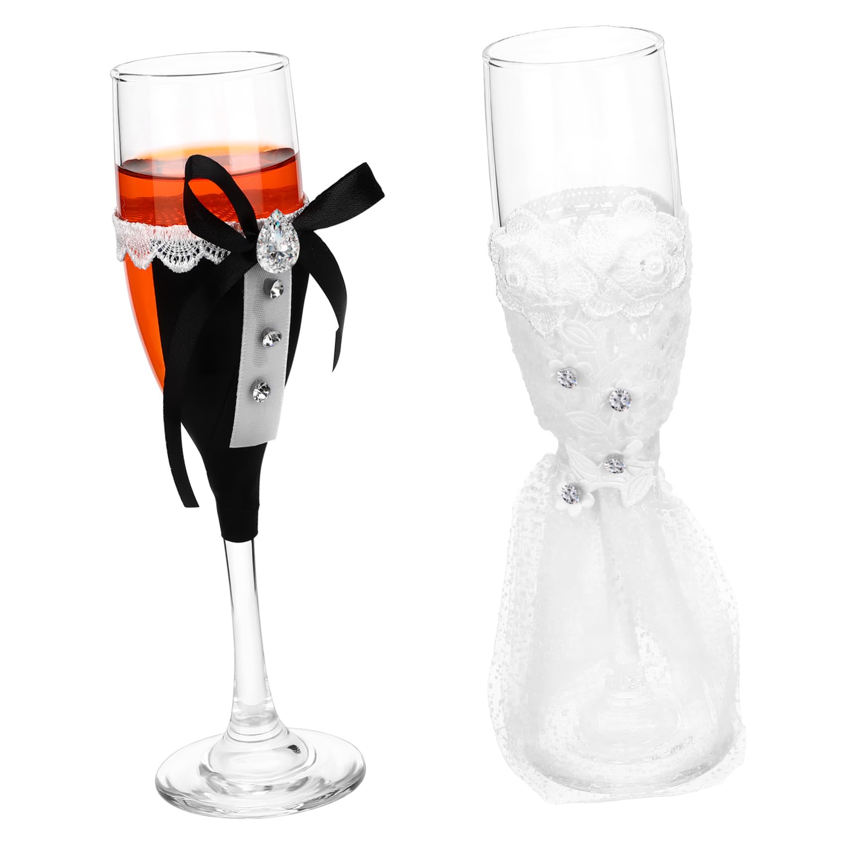 Coupes pour toasts de mariage : célébrez votre amour avec les verres Ciieeo
