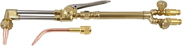 SUA - Medium Duty Oxy-Fuel Torch with Check Valves, Cutting and Welding Tips Acetylene - Compatible with Victor