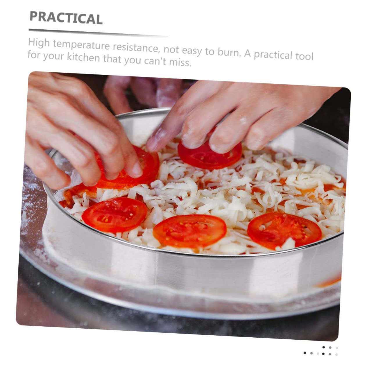 LIFKOME 4 Szt Stal Nierdzewna Akcesoria Do Wypieku Pizzy W Domu Niebezpieczne Do Pieczenia