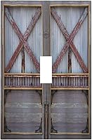 Vista 77 de Farmhouse Coffee Primitive Coffee Bean Kitchen 3 Gang Triple Interruptor de Luz de Palanca Cubierta de Placa de Pared Placa Frontal Eléctrica