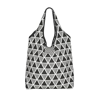 畳縁製 幾何学模様 エコバッグ グレーとピンク 畳縁製 幾何学模様 エコバッグ グレーとピンク