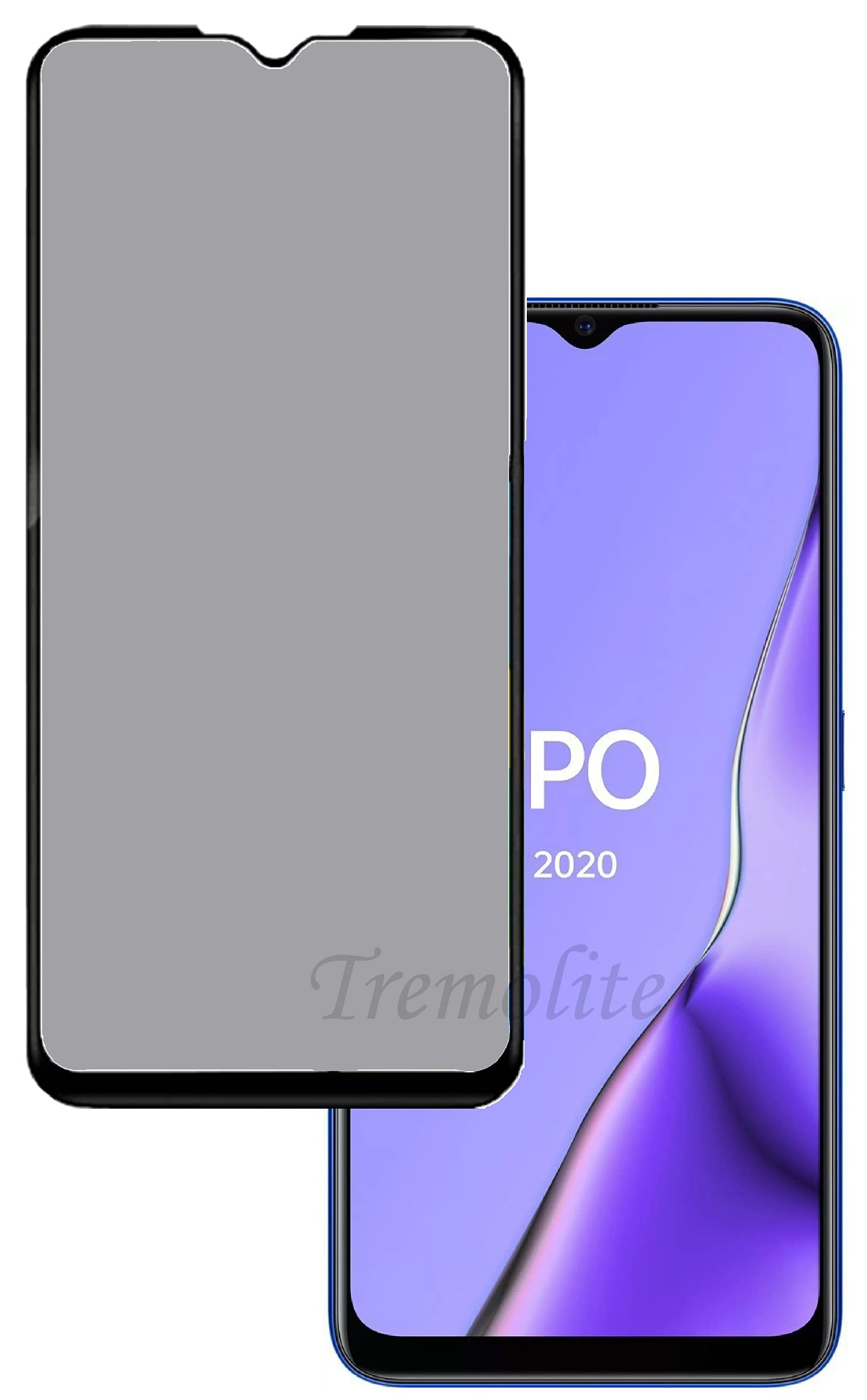 Tremolite® Design for OPPO A9 2020 Tempered Glass Matte Finish Screen Protector Guard Front Side [Full Coverage] Anti Glare Anti Fingerprint [Bubble-Free] (B09D831VDH) Amazon Price History, Amazon Price Tracker