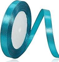 Vista 87 de Cinta de satén dorada de 3/4 pulgadas x 25 yardas, cinta de tela de color sólido para envolver regalos, manualidades, fabricación de lazos