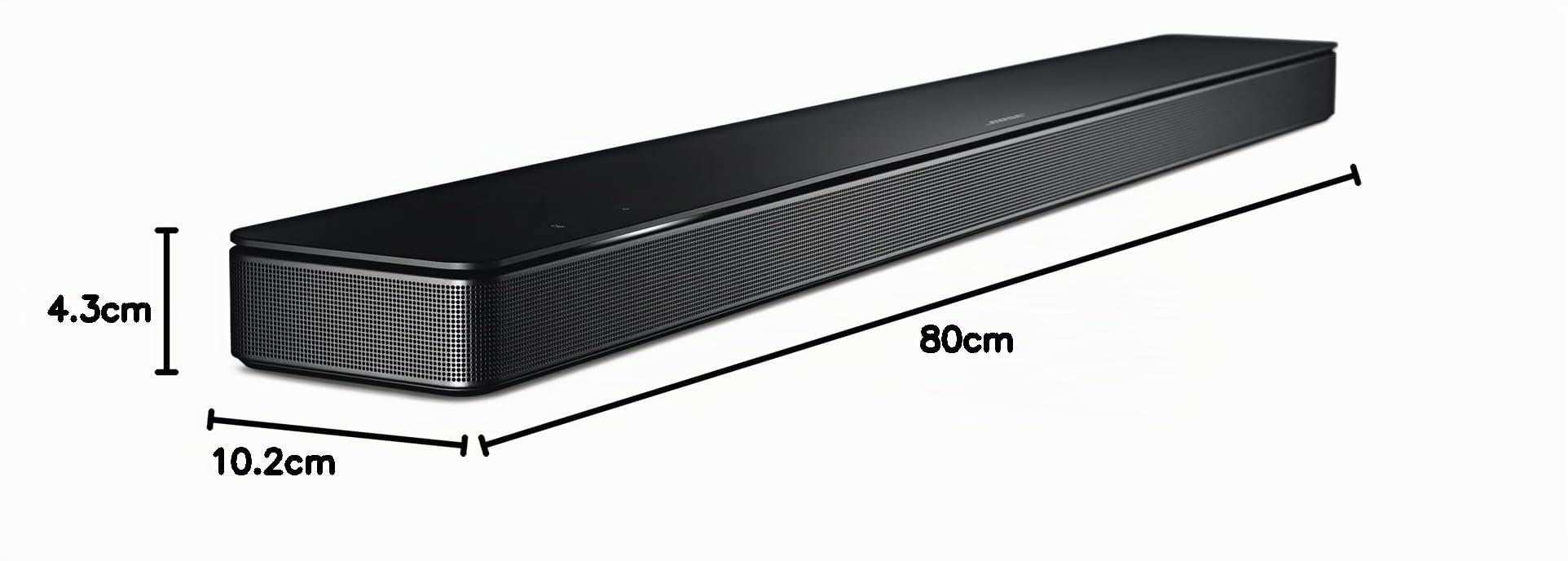 Bose - Barra de Sonido 500, con Alexa integrada, Bluetooth y WiFi Negro