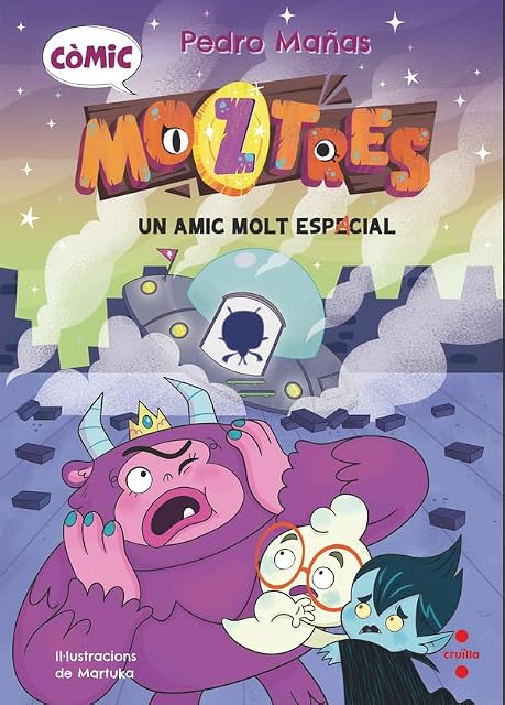 Portada de Còmic Moztres 1. Un Amic Molt Espacial