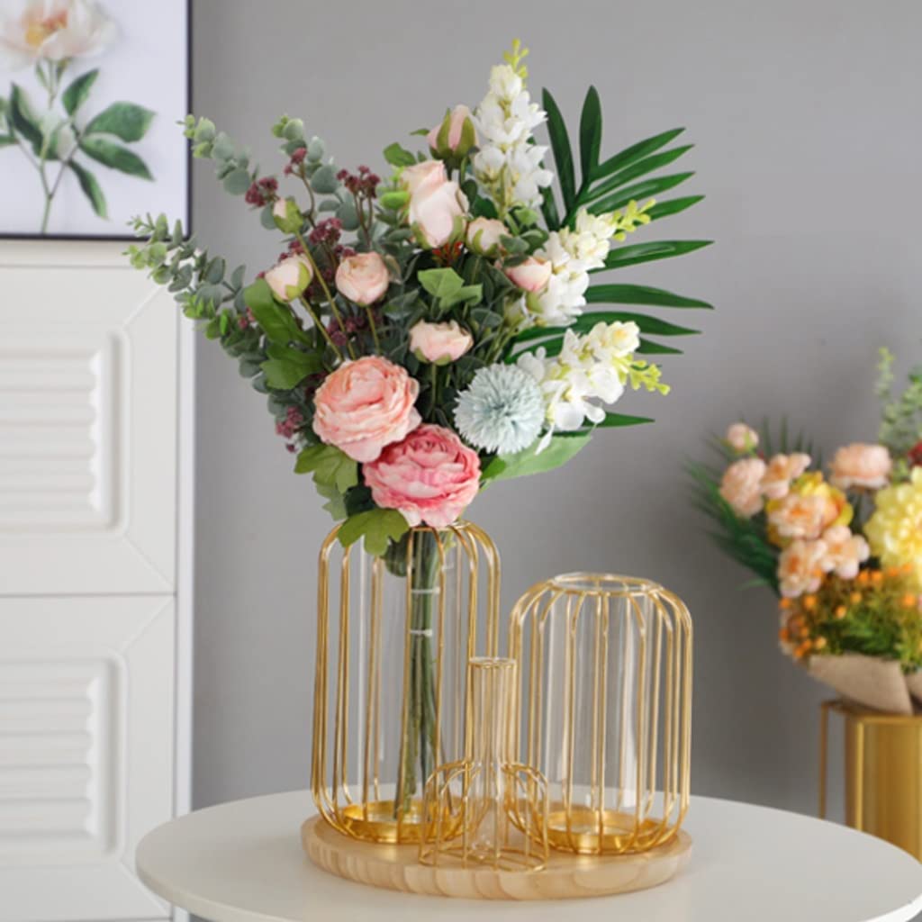 Mazzi di Fiori Artificiali Finti, Decorazioni per la casa finte, centrotavola per Matrimoni, composizioni Floreali