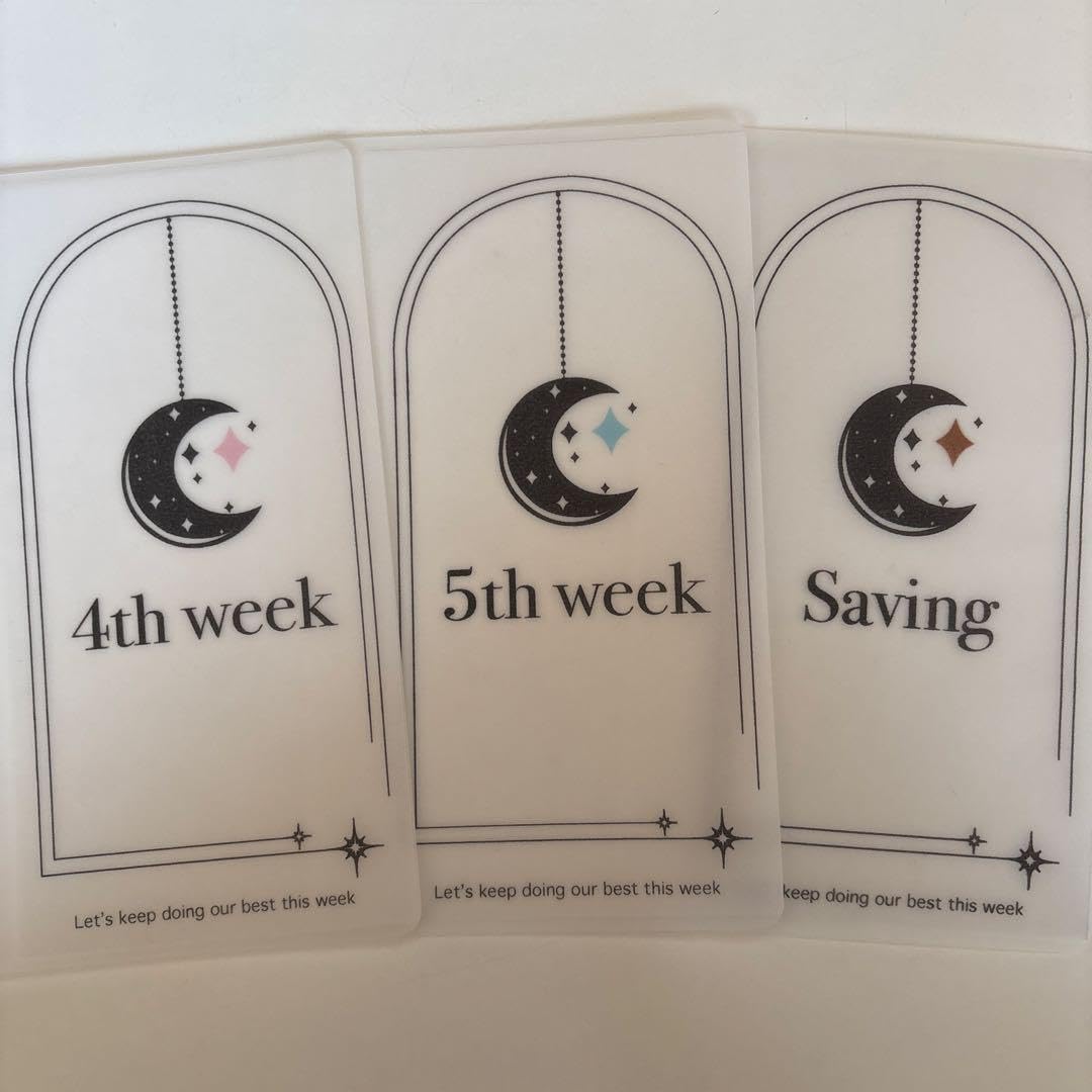 Amazon.co.jp: バインダー 貯金 リフィル 韓国 saving A6サイズ