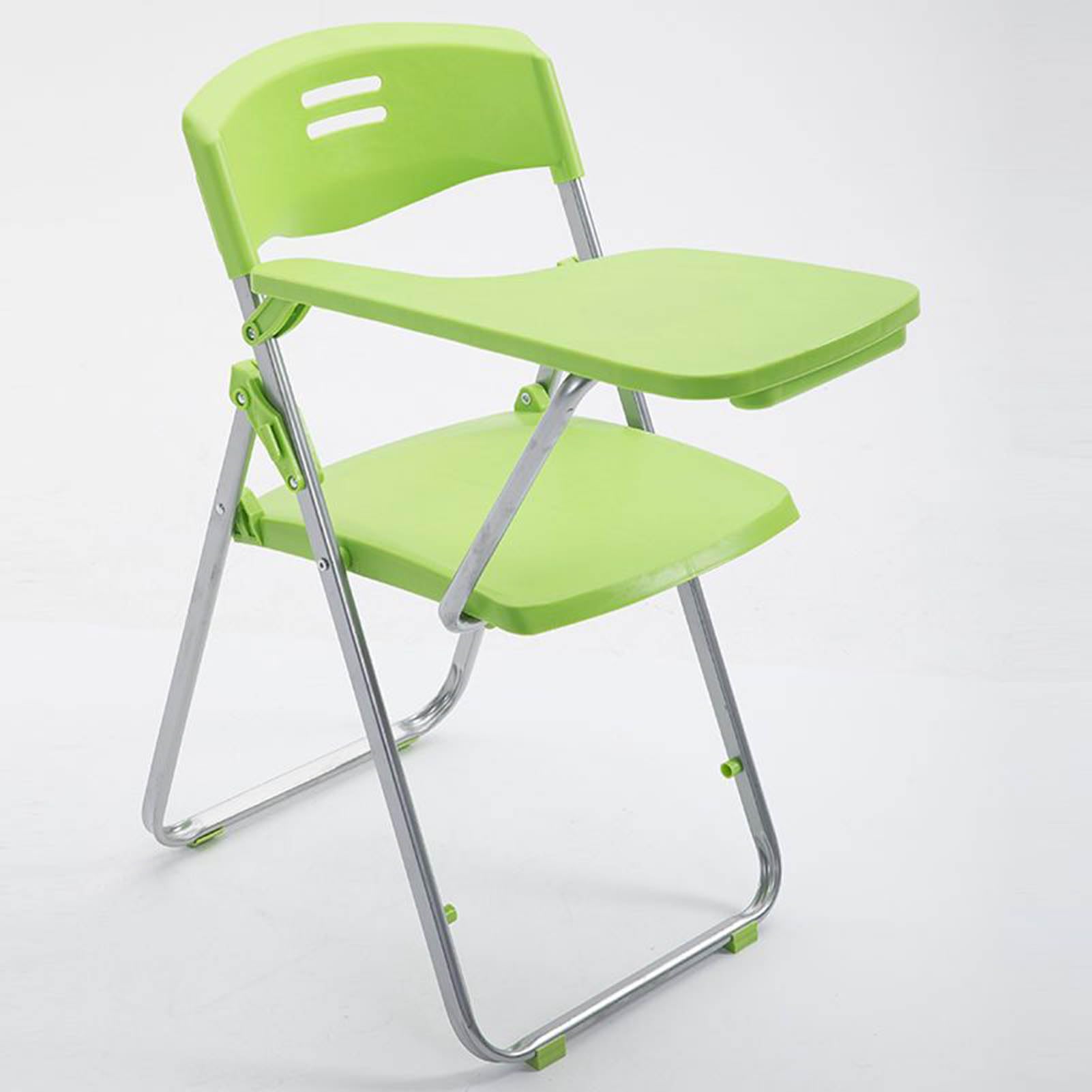 Amazon.com: TENGJU Plastic Folding Chair with Tablet Arm Stackable