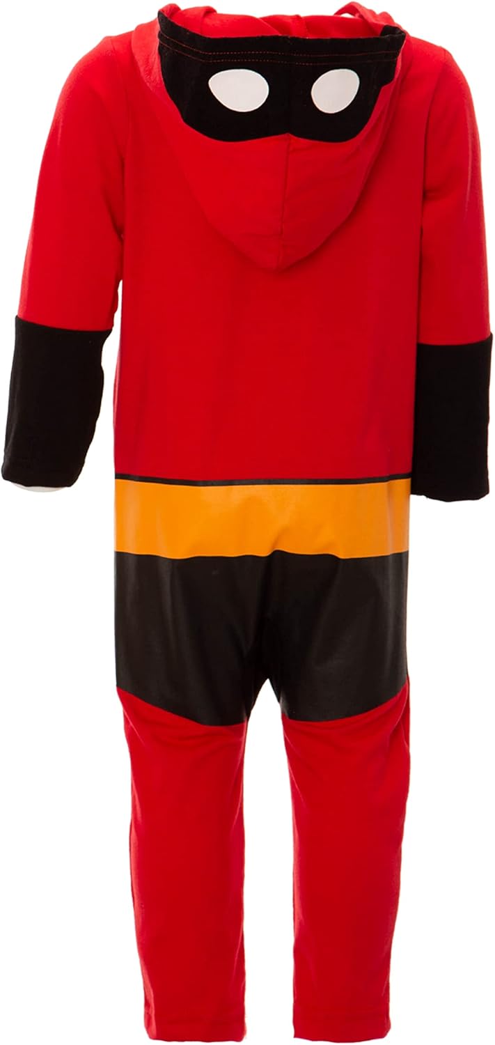 Miniatura 6 de Disney Incredibles Mr Incredible - Overol de cosplay con cremallera para recién nacidos a niños pequeños Violeta