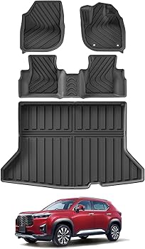 Amazon | LUCKEASY ホンダ WR-V WRV 専用 3Dフロアマット+ラゲッジ