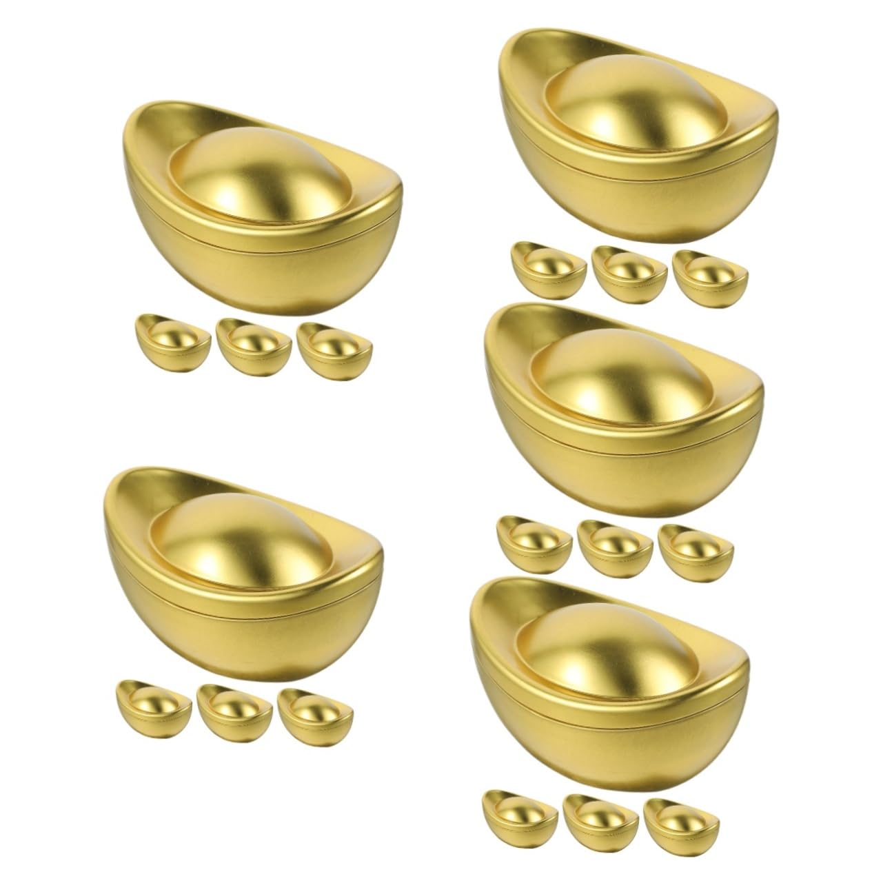 IMIKEYA 20 Stück Pralinen Metalldosenbehälter Organizer Keksdosen Mit Deckel Keksbehälter Dekorative Aufbewahrungsboxen Metalldose Mit Deckel Metall Aufbewahrungsbehälter