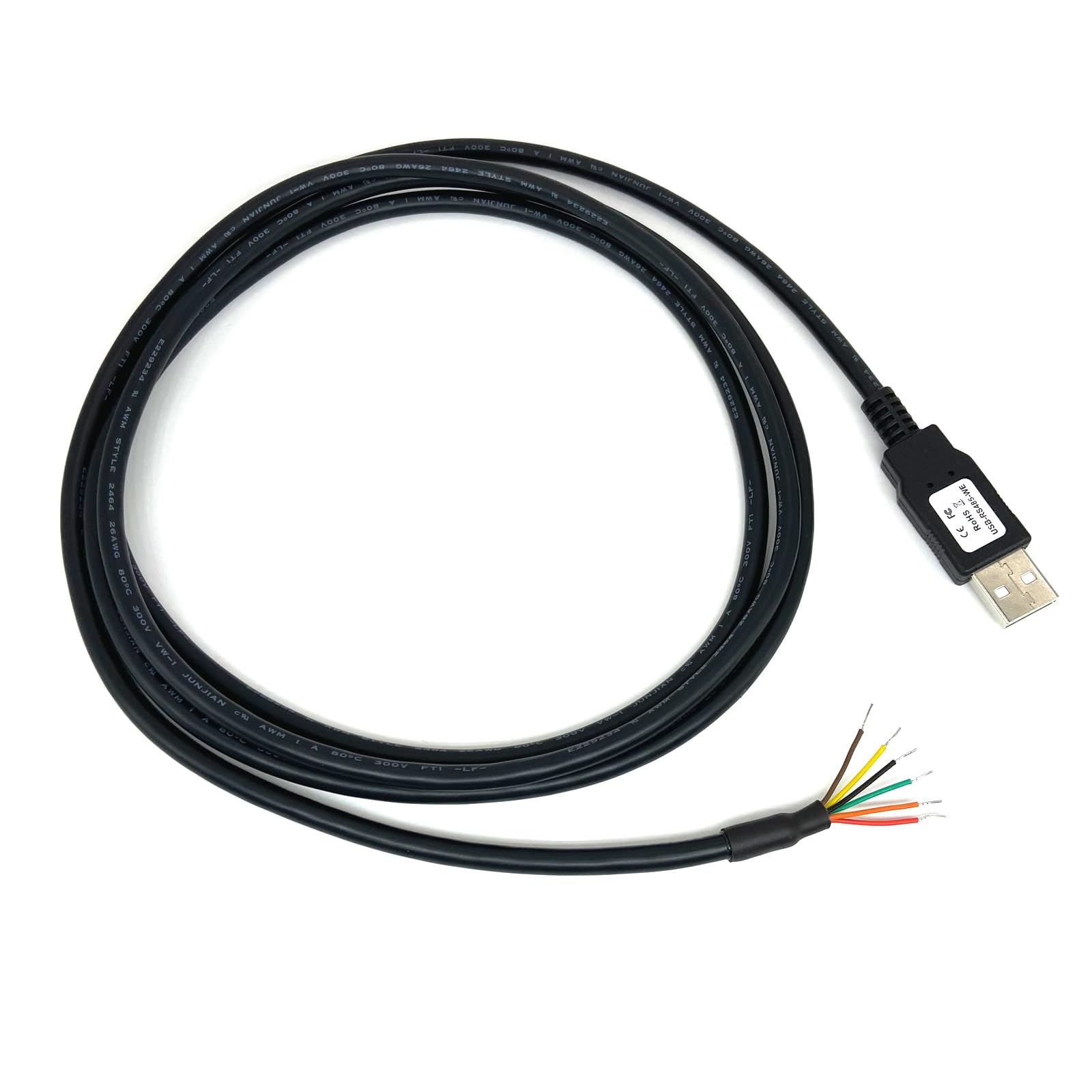 USB-RS485-WE-1800-bt Serielles Adapterkabel, USB-auf-RS485-Konverterkabel mit FT232RQ-Chipsatz (1,8 m)