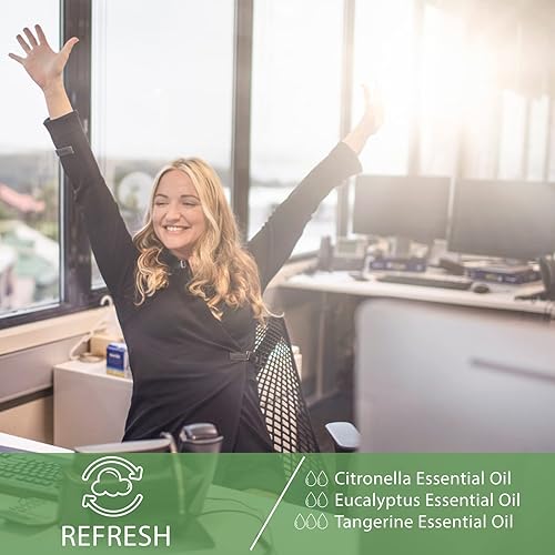 Vista 377 de PHATOIL Aceite esencial de sándalo de 3.3 fl oz, aceites esenciales puros de aromaterapia para difusor, humidificador, relajación, aceites