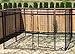 Dog Kennel - Lucky Dog Modular Box Kennel - This Welded Animal Enclosure is Perfect for Medium to Large Dogs and Animals and is Designed with Their Safety and Comfort In Mind. Dimensions (6'H x 10'L x 10'W); 200 lbs