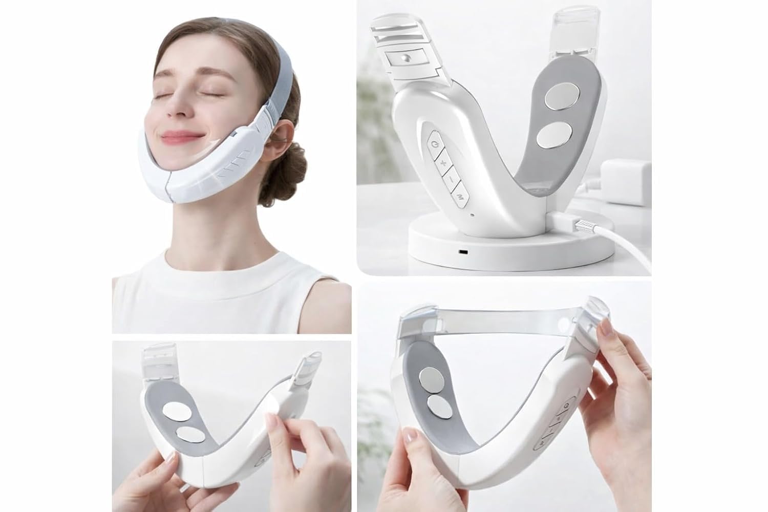 ボディ・フェイスケア PALBUSTER V Line Face Slimming Device for Women & Men – EMS Microcurrent