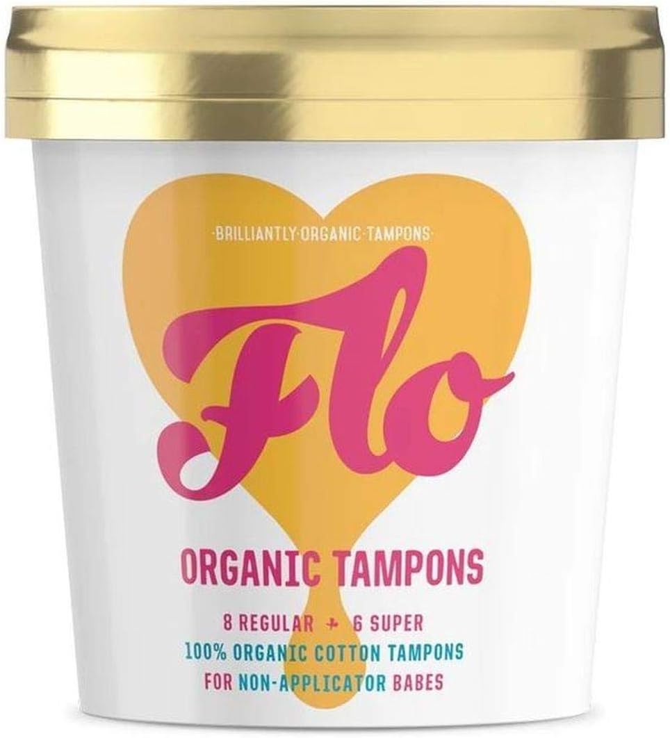 3 x Here We Flo Tampons Pack Non-Applicator Regular + Super