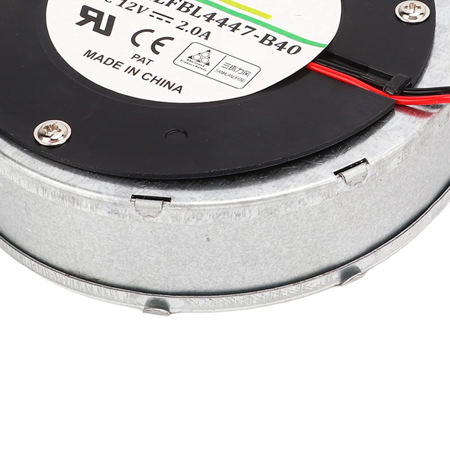 12V DC Brushless Blower Fan, High CFM 62.49CFM Centrifugal Cooling Fan with Dual Ball Bearing, High Speed 5500RPM for Router, Cabinet, 3D Printer, Data Center Cooling