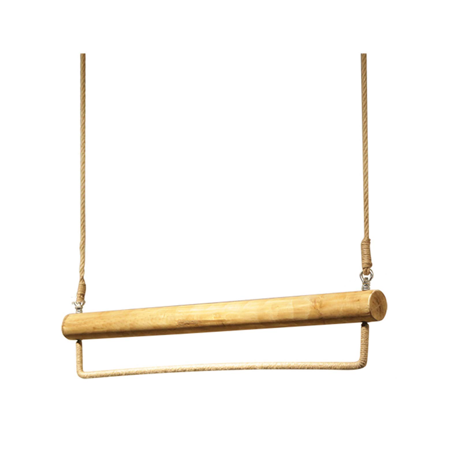 JKJZSALJ Adjustable Height Hanging Clothing Display Rack, Solid Wood Ceiling Hanger, Commercial Retail Store Display Clothing Rack, Boutique,B,106Cm