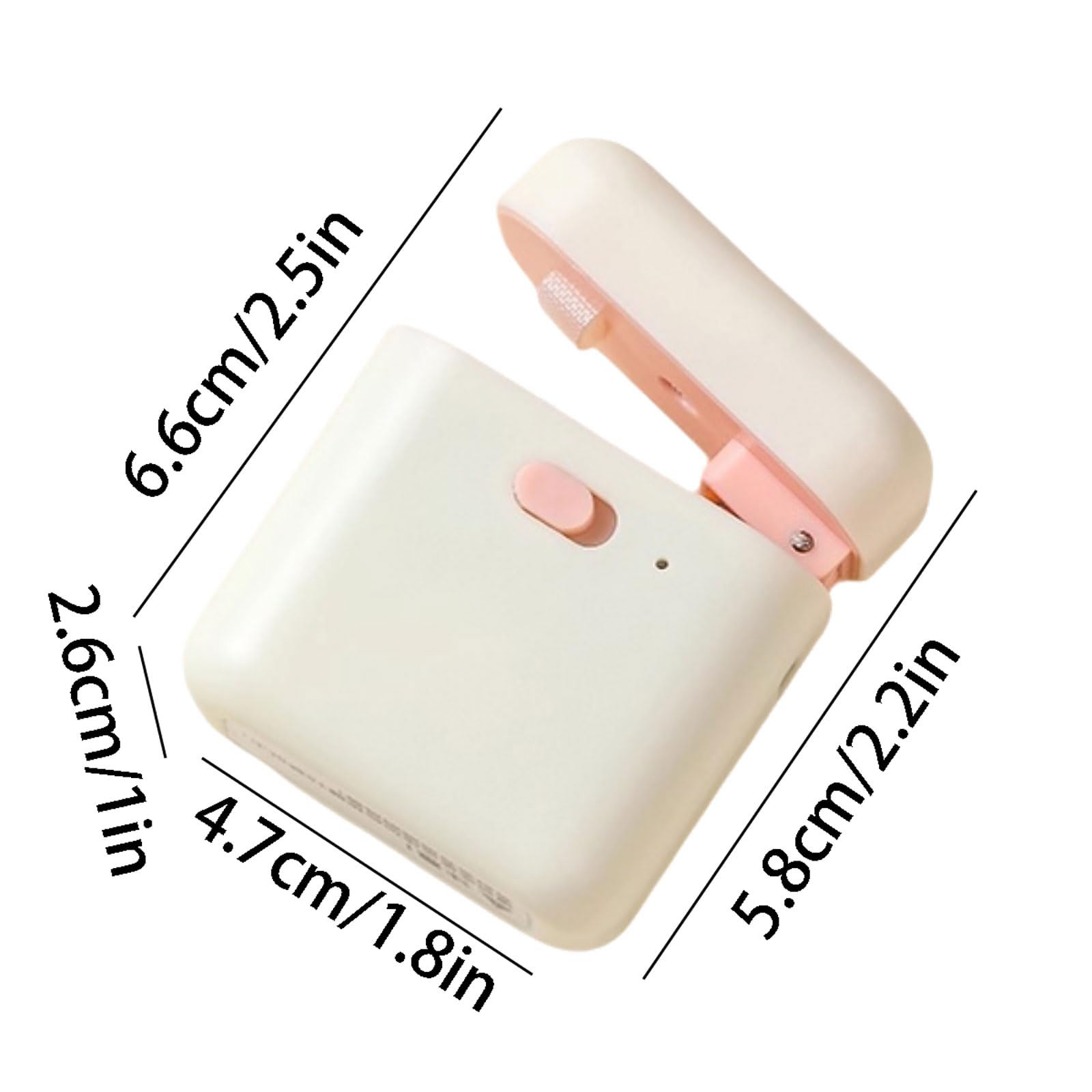Máquina selladora al vacío, sellador de alimentos portátil de mano para cocina doméstica, diseño ligero para conservación de alimentos y cocción al vacío