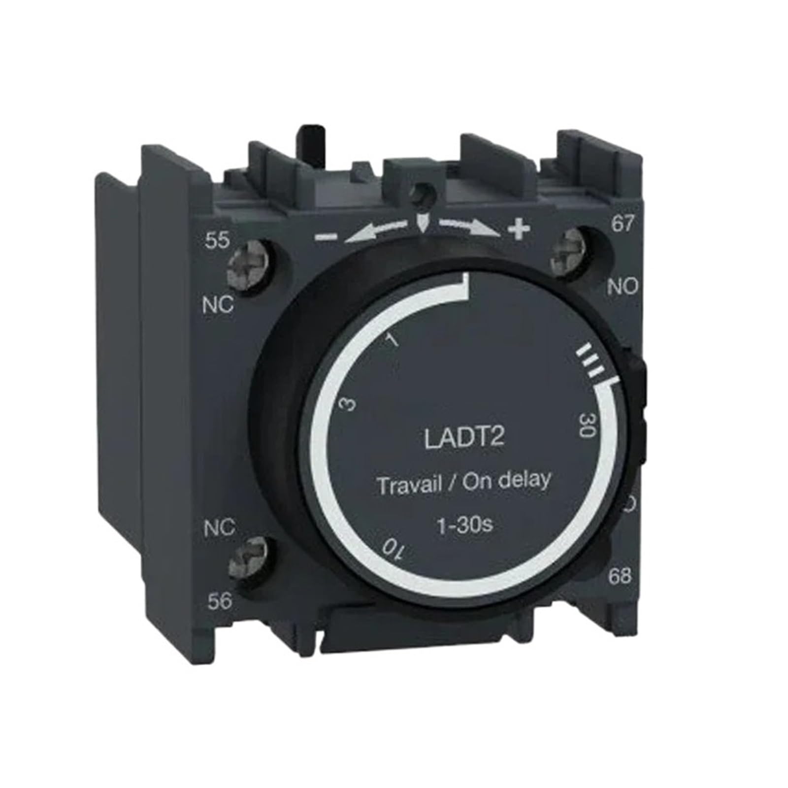JFQOWCMP Power delay Block la - dt2 contactor Relay Module ladt2 1-30s