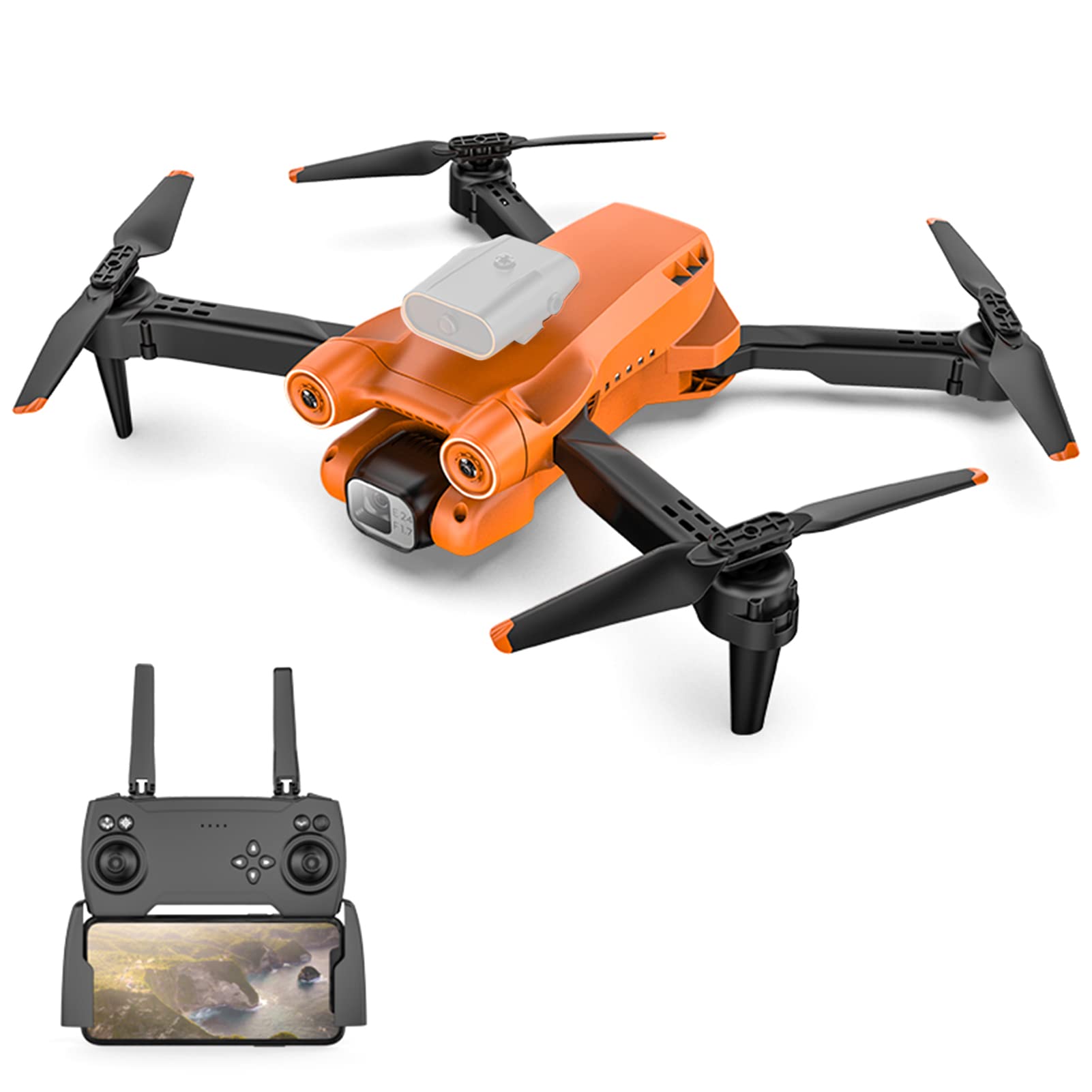 Dron RC z kamerą 4K RC Quadrocopter z funkcją sterowania gestami lotu lotniczego 360 stopni Roll