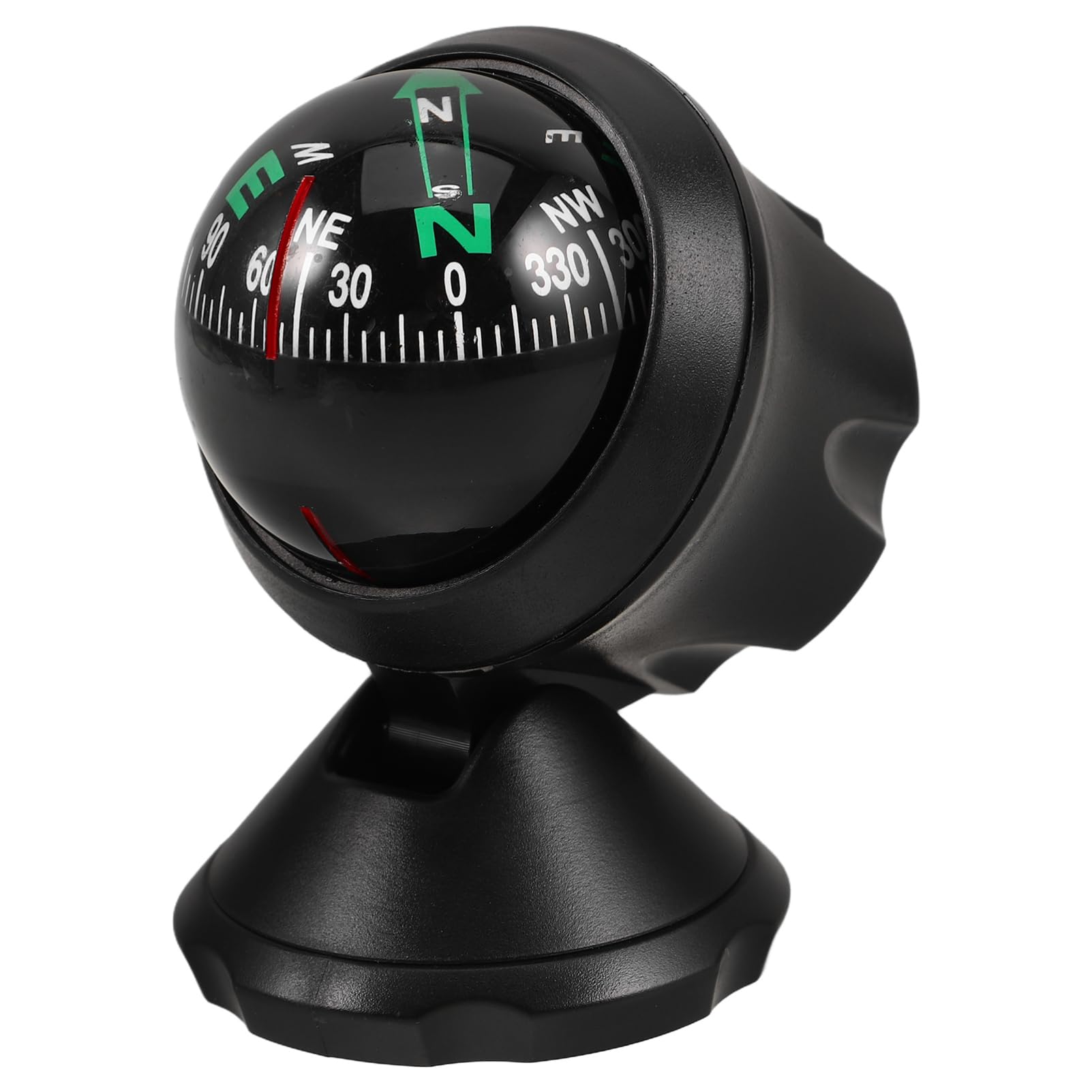 PRETYZOOM Car Compass Ball for Travel and Camping High Precision Dashboard Navigation Durable Automotive Compass for Vehicle and Motorbike Handlebar Use