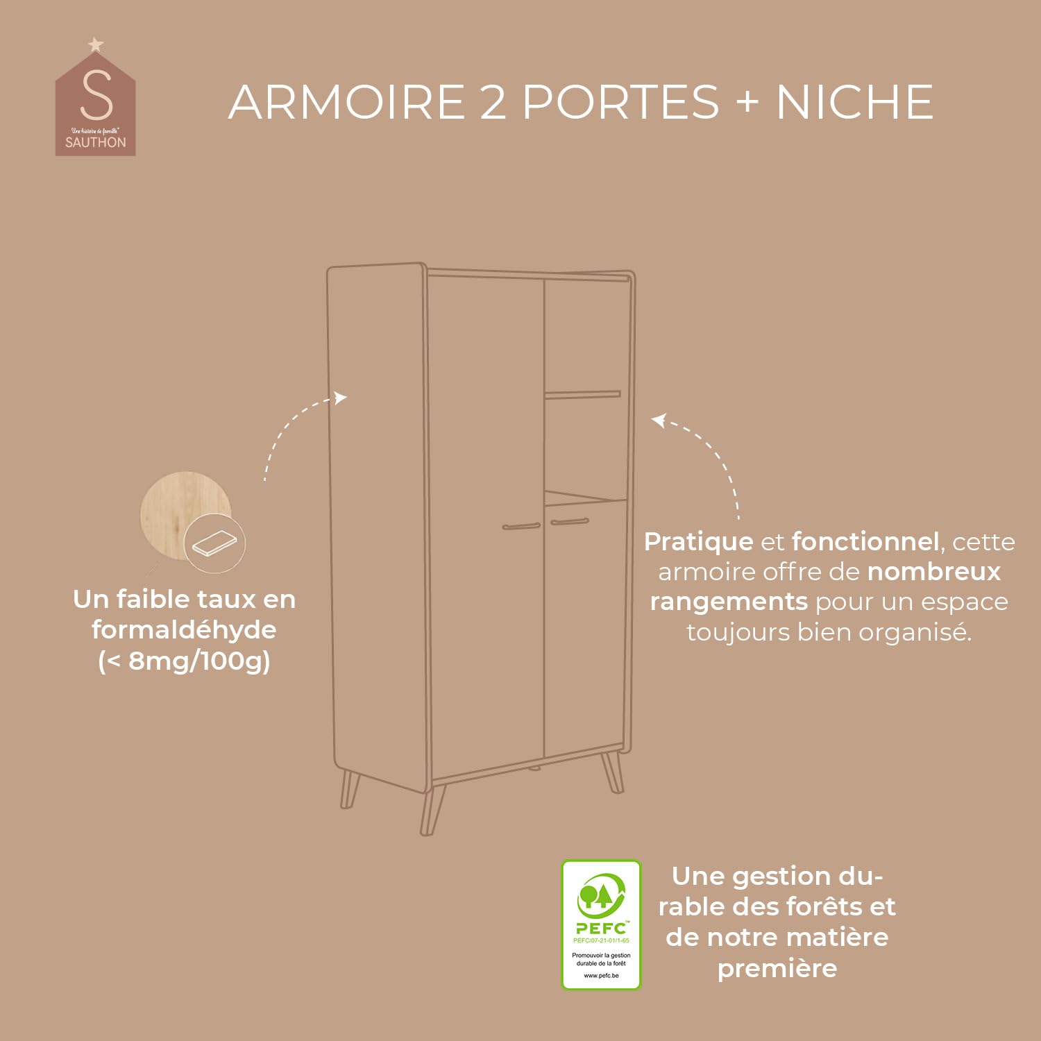 Sauthon Armoire Arty