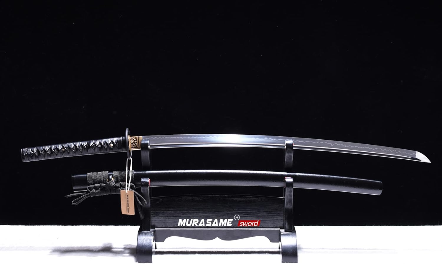 MURASAME Katana Sword 41" T10 Steel Real Hamon Razor Sharp Full Tang Handmade