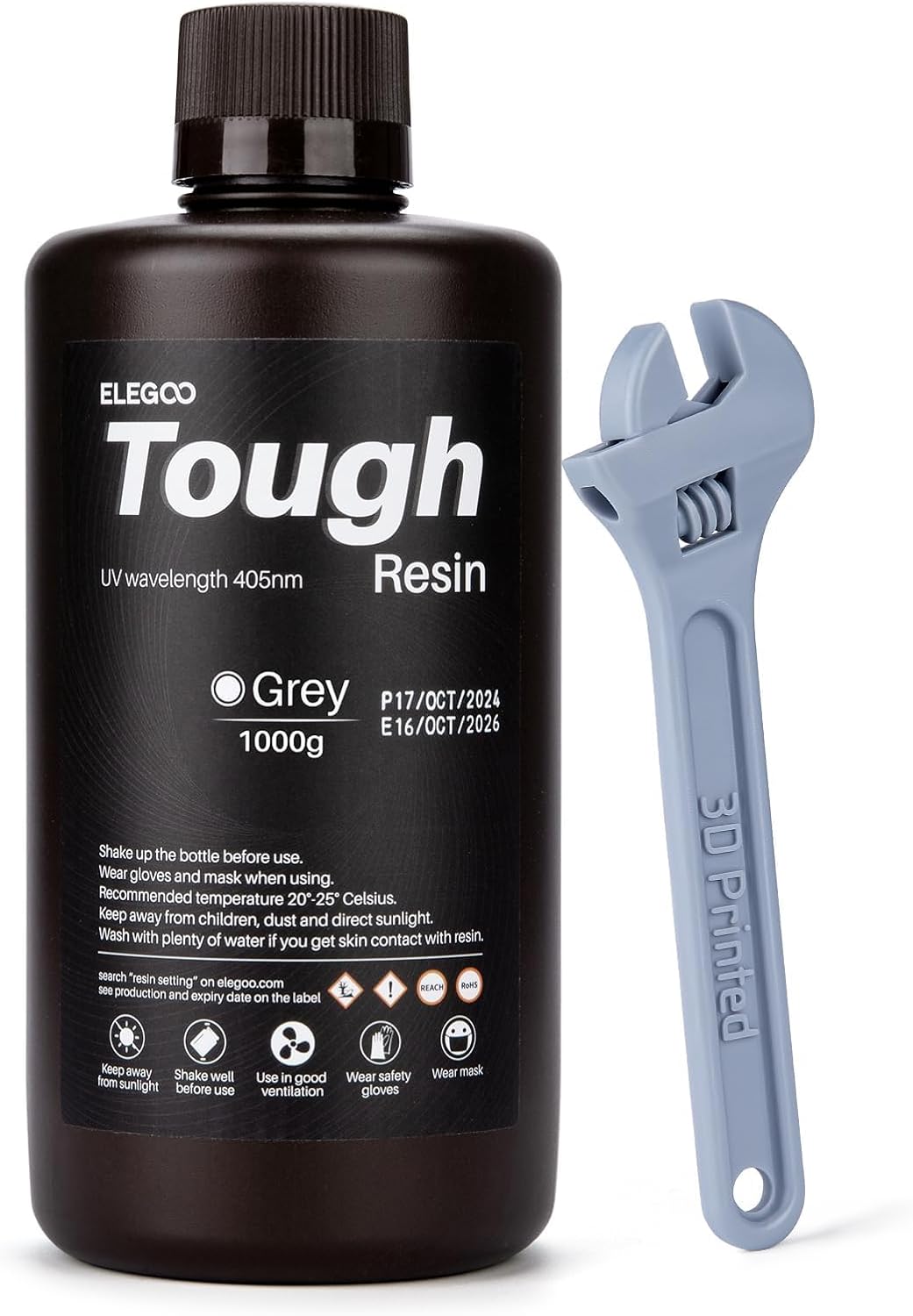 ELEGOO Tough Resin 3D Printer Resin