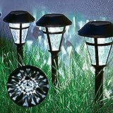 TWINSLUXES 12 Pack Solar Pathway Lights Outdoor Waterproof Garden Walkway Lights LED Landscape Light