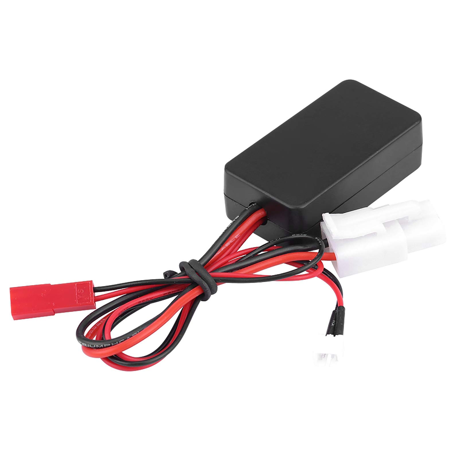 GOTOTOP Cabrestante Eléctrico 1/10 RC, Cabrestante de Metal Modelo RC con Control Remoto Compatible con Traxxas, HSP, Redcat, Tamiya, Axial, SCX10, D90, HPI, 1/10 RC Crawler Car