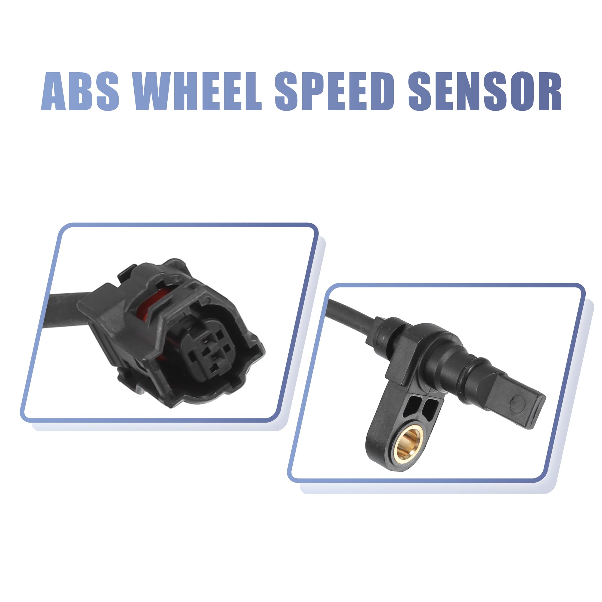 QUARKZMAN 1 Set Sensore di velocità ruota ABS anteriore posteriore sinistro destro per Toyota RAV4