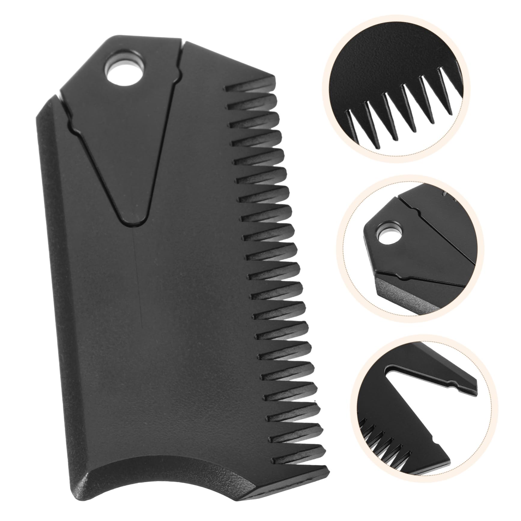 GOOHOCHY Surfboard Wax Comb Plastic Cleaning Comb Wax Removal Tool Maintenance Supply