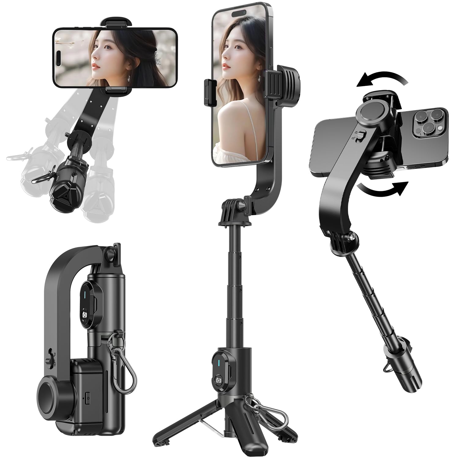 アクションカメラの名機C-30R+3軸ジンバルのセット他　走りながらの撮影でもブレない！　スマホでの使用可 アクションカメラの名機C-30R+3軸ジンバルのセット他 走りながらの撮影