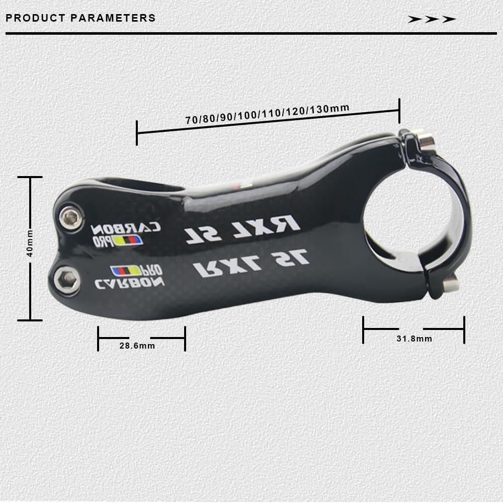 Alfa Pasca Tige de vélo Carbone vélo de Route VTT Pas