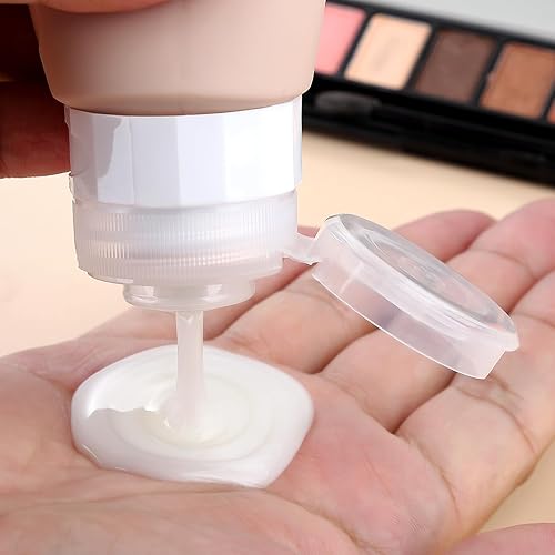 Miniatura 20 de Gemice botellas de viaje para artículos de aseo personal, aprobados por la TSA, tamaño de viaje, contenedores sin bisfenol A, a prueba de fugas, Azul