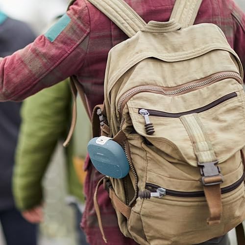 Miniatura 4 de Bose SoundLink Micro Bluetooth Speaker Pequeño altavoz portátil impermeable con micrófono, azul piedra